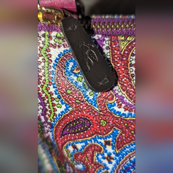 Etro Milano Paisley Crossbody EUC Rare - Picture 3 of 16